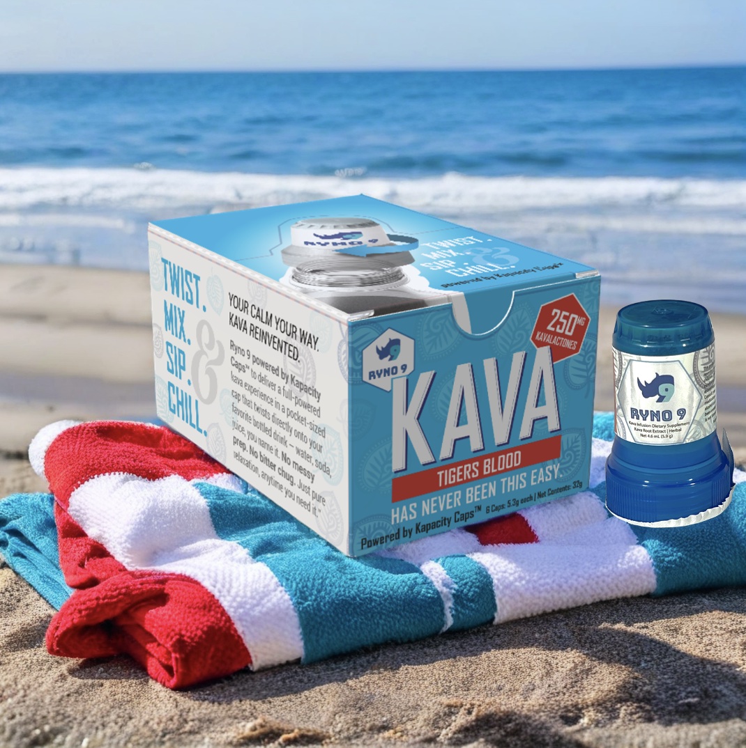 Ryno 9 Beverage Infusion Cap | 6 Pack | Single | Tigers Blood